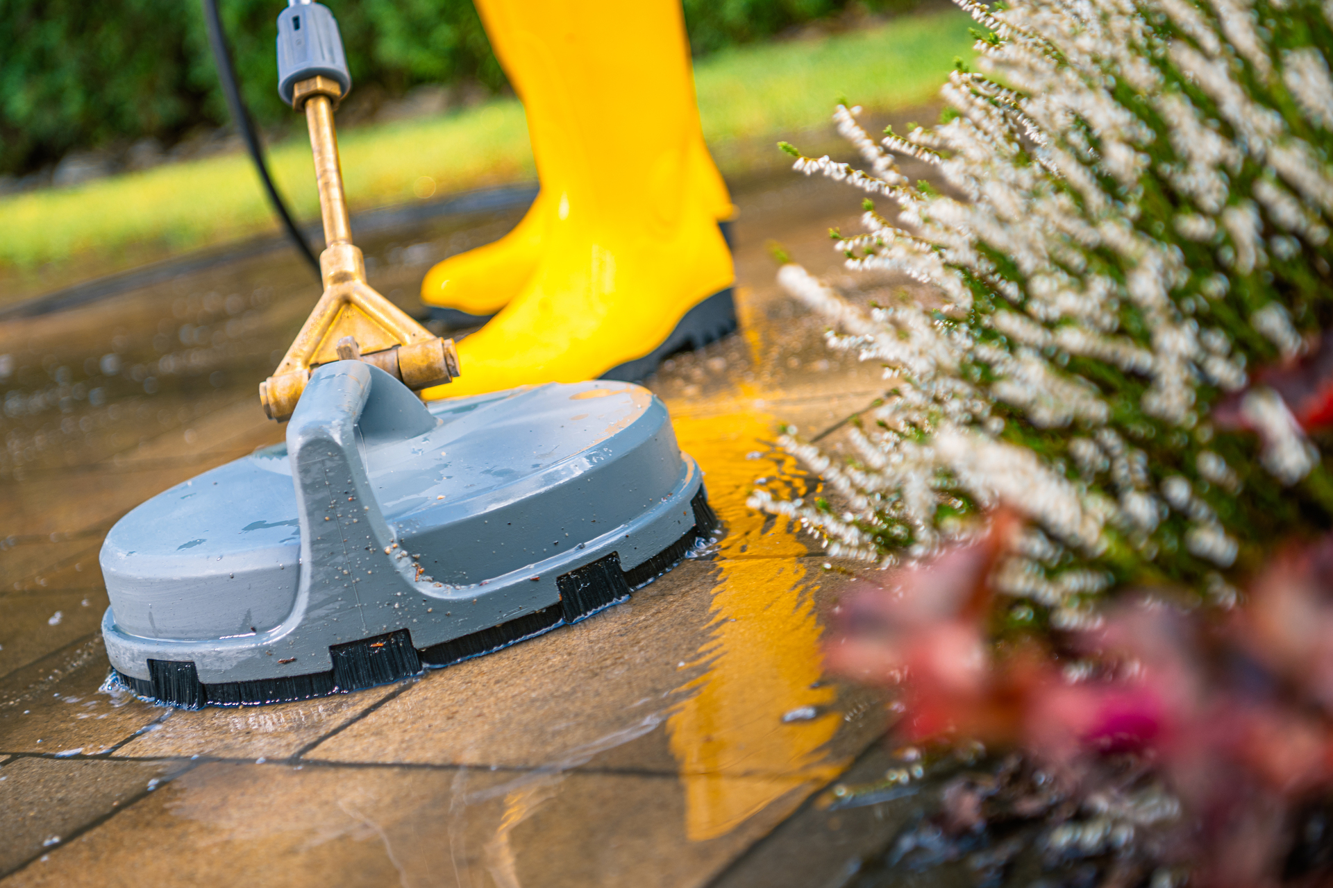 How to Remove Stains from Sandstone Patio